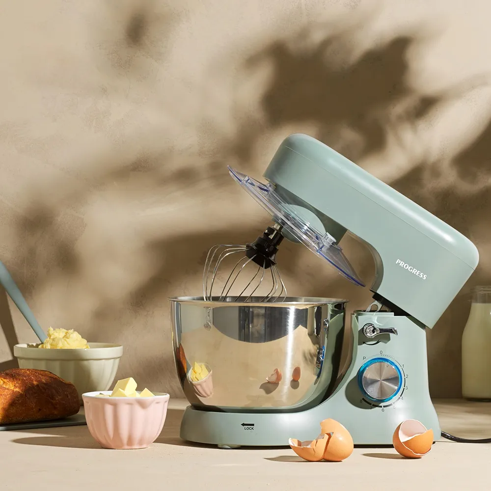 Progress Go Bake Stand Mixer Sage Green - Image 2