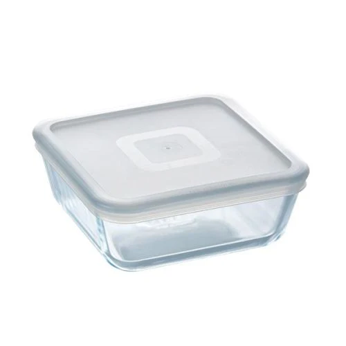 Pyrex Cook and Freeze Square Dish 0.8l with Lid - Image 2