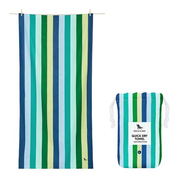 Dock & Bay Quick Dry Towel - Cool Lagoon Extra Large