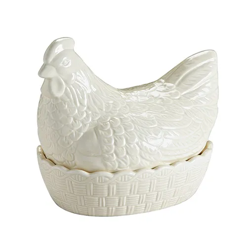Ray Mason & Cash Cream Hen Nest Holder