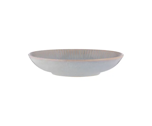 RAY Reactive Linear Grey Pasta Bowl 23cm - Image 2