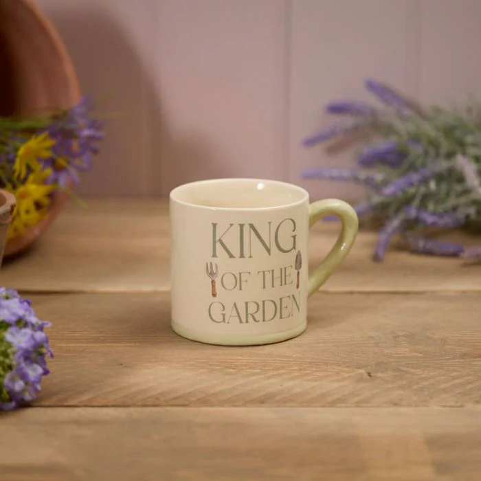 RL STONEWARE KING OF THE GARDEN MUG FULL WRAP