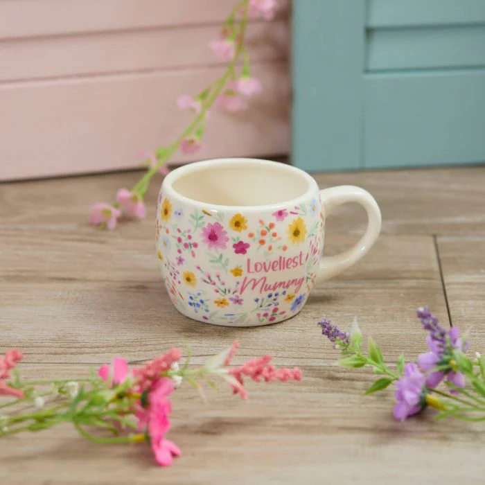 RL STONEWARE LOVELIEST MUMMY PRETTY FLOWERS MUG FULL WRAP - Image 2