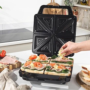 Salter 4 Slice Sandwich Maker - Image 2