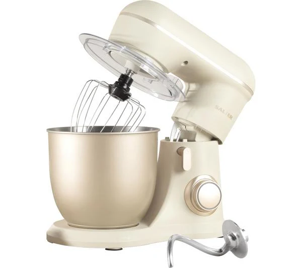 Salter Bakes 1300W Stand Mixer Cream