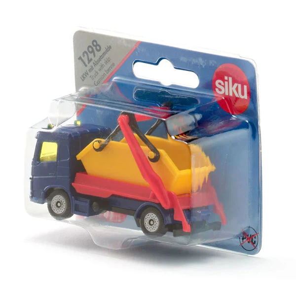 SIKU 1:87 HGV WITH SKIP - Image 2