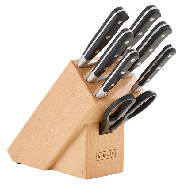 Stellar Classic 7 Piece Knife Block Set