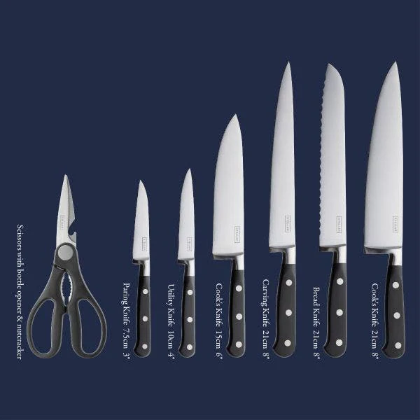 Stellar Classic 7 Piece Knife Block Set - Image 3
