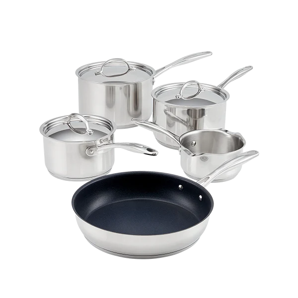 Stellar Profile 5 Piece Saucepan Set