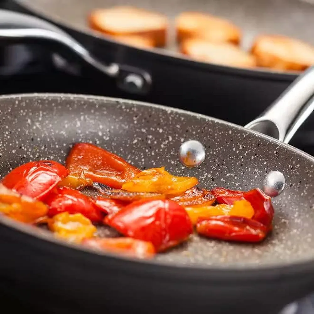Stellar Rocktanium 2 Piece Frying Set Non Stick - Image 3