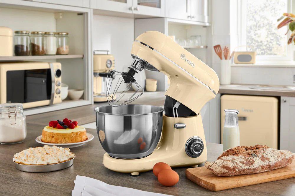 Swan 800W Retro Stand Mixer - Image 4