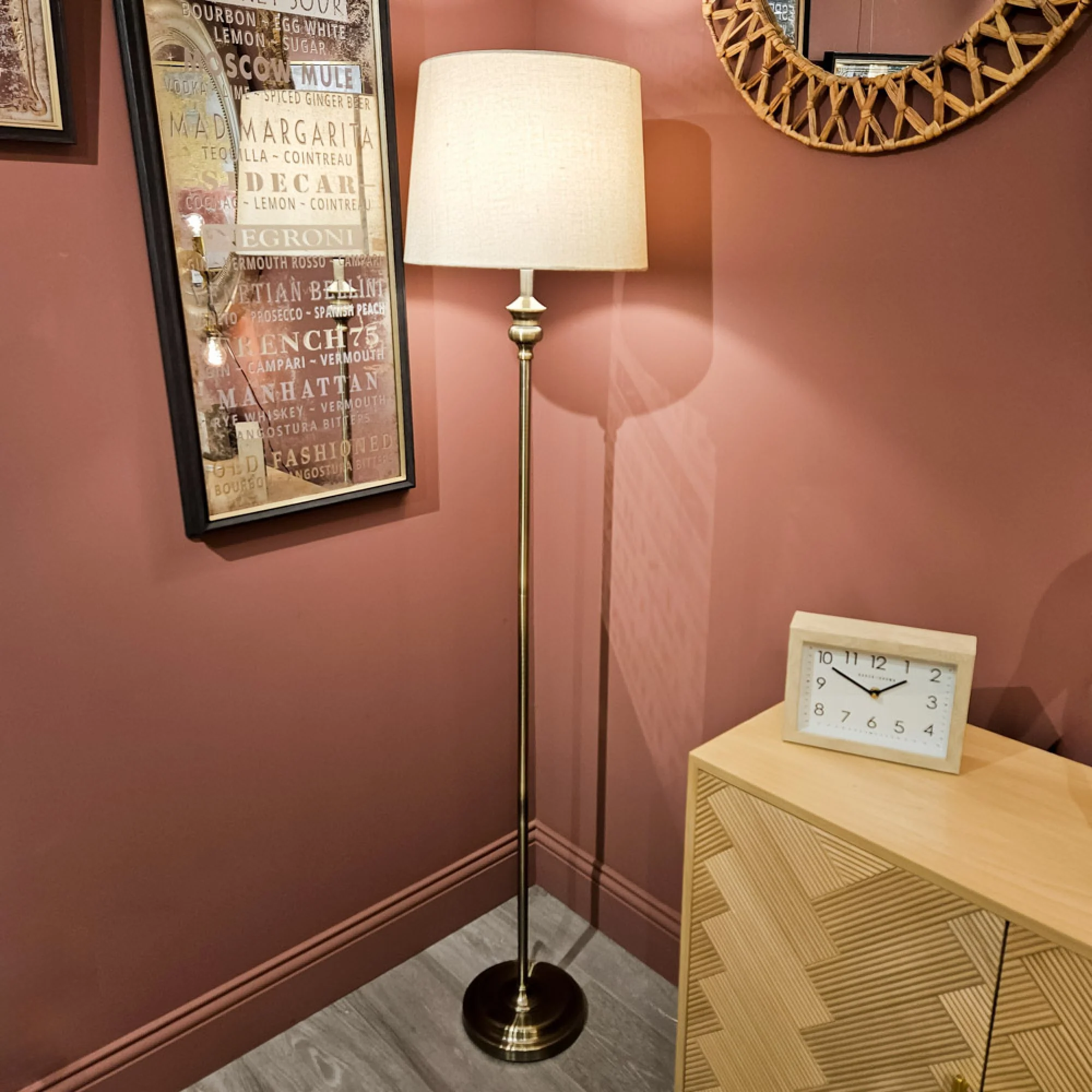 Tara Dani Floor Lamp Bronze 160cm - Image 2