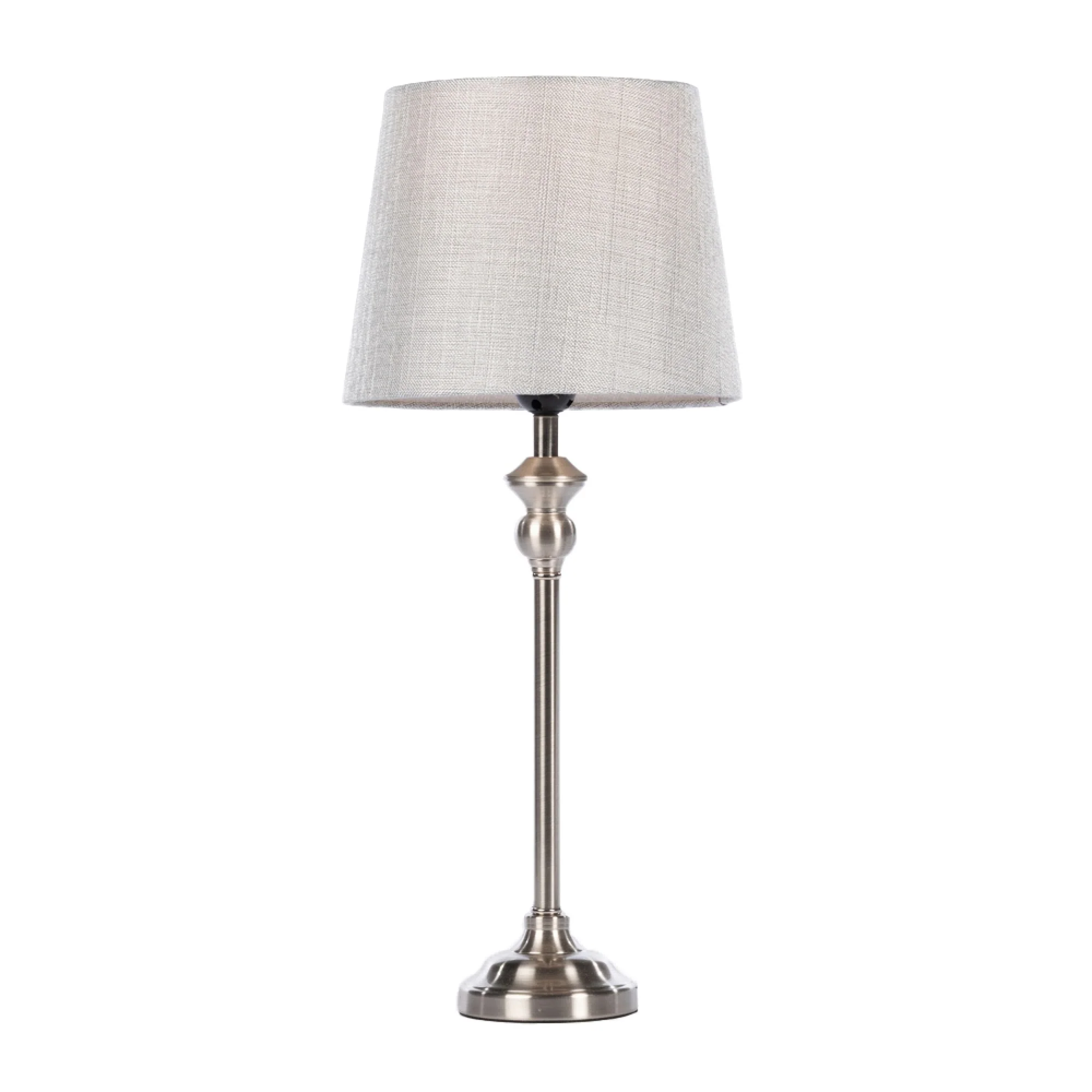 Tara Dani Mini Buffet Lamp Silver/grey 53cm