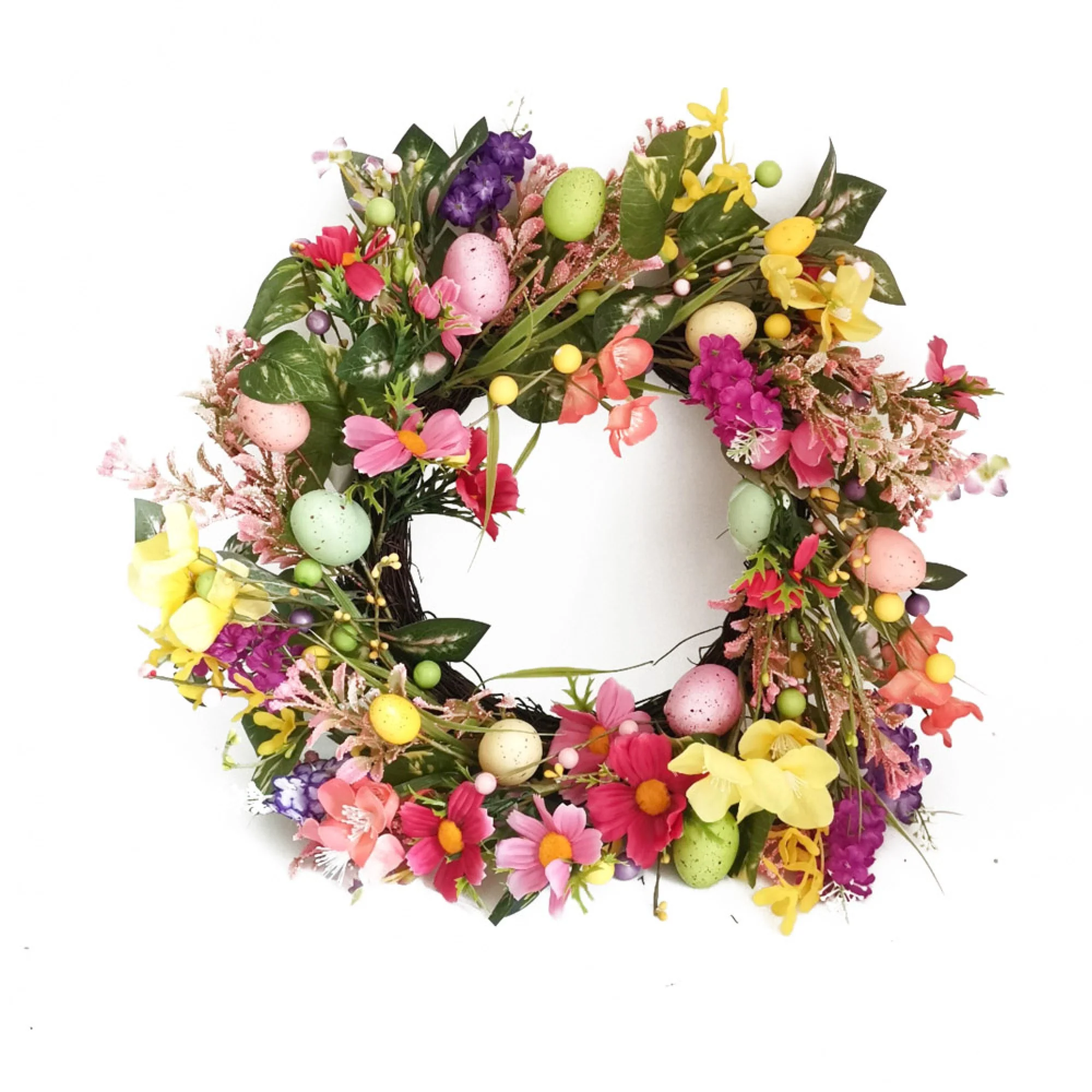 Tara Easter Wreath With Eggs 50CM