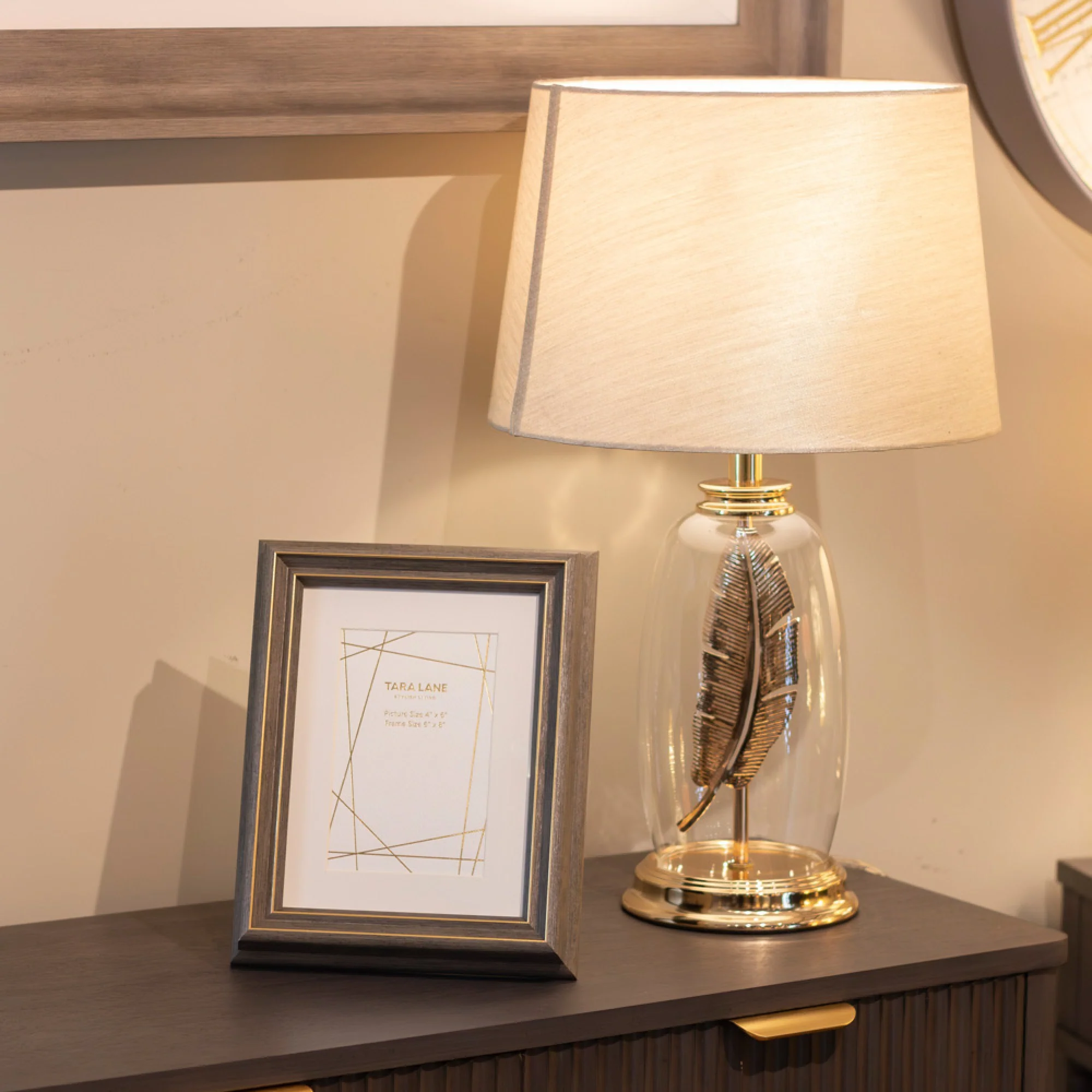 Tara Gallery photo frame 8 x 10 gold ridge - Image 2