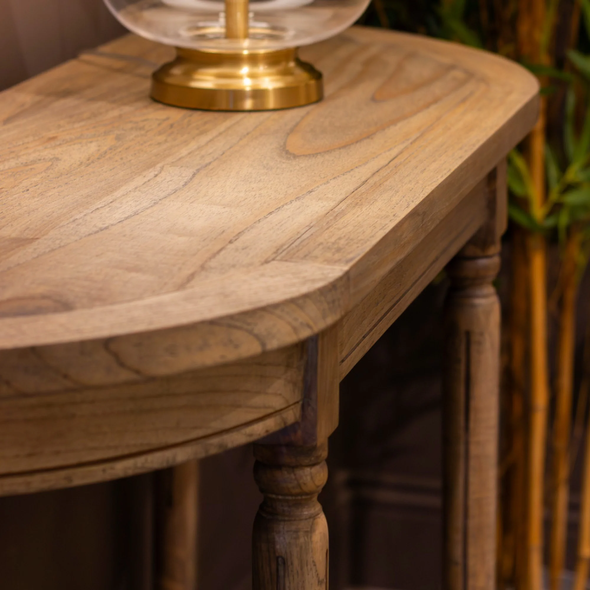 Tara Living Marwood oxbow console table 120cm - Image 5