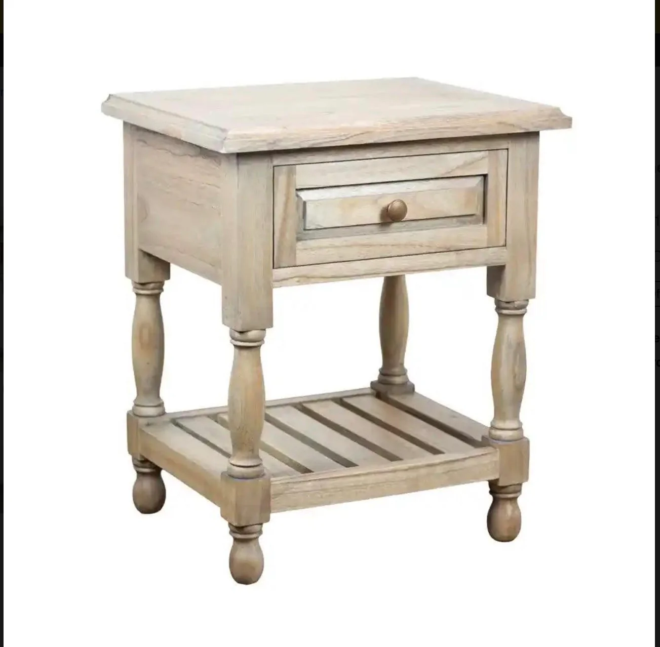 Tara Marwood 1 Drawer End Table
