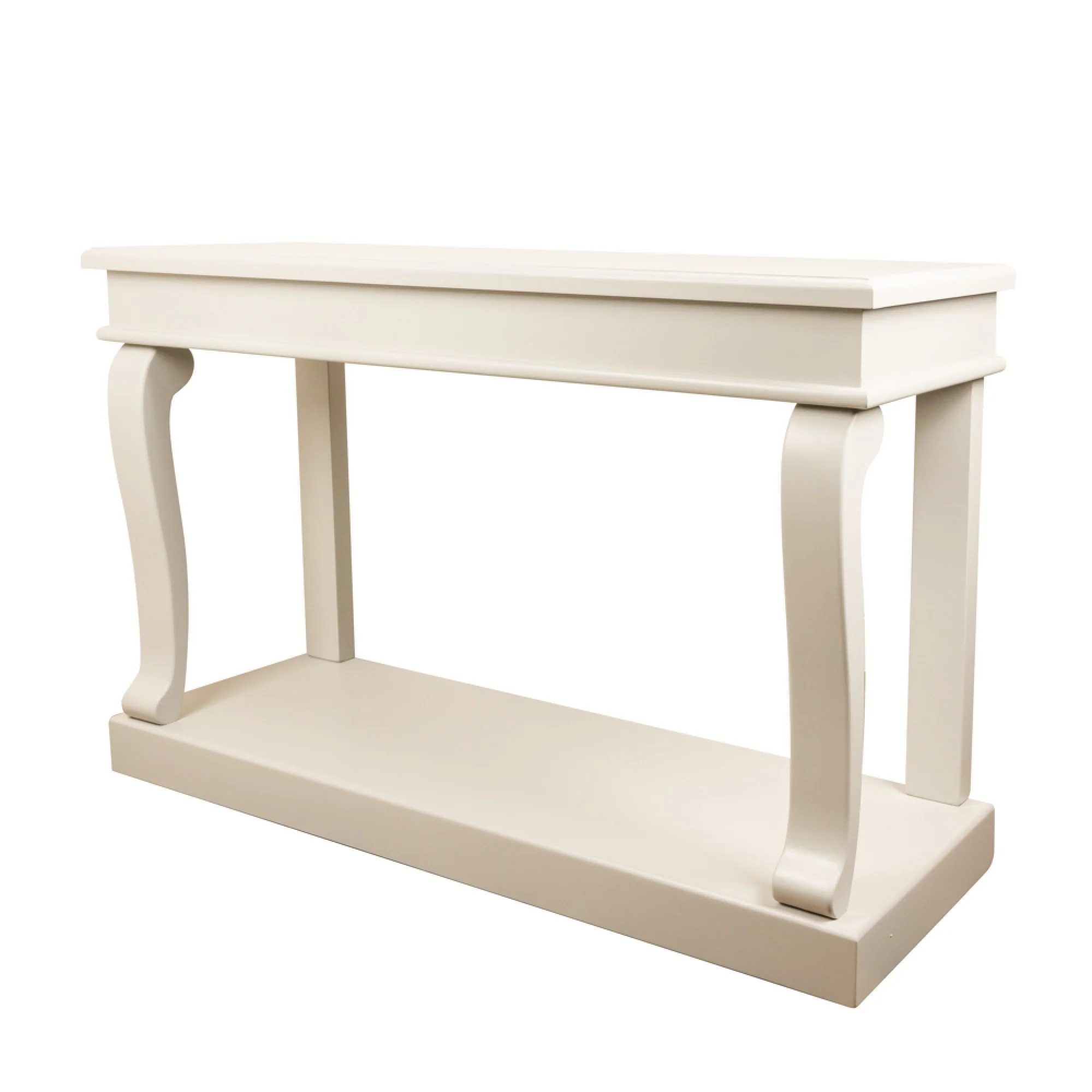 Tara Scroll Ivory 130CM Console Table