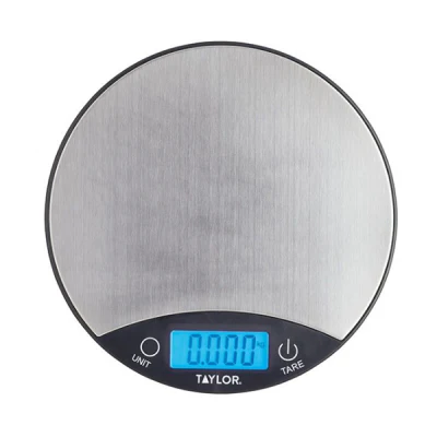 Taylor Pro Digital Dual 5Kg Kitchen Scales - Black & Silver*