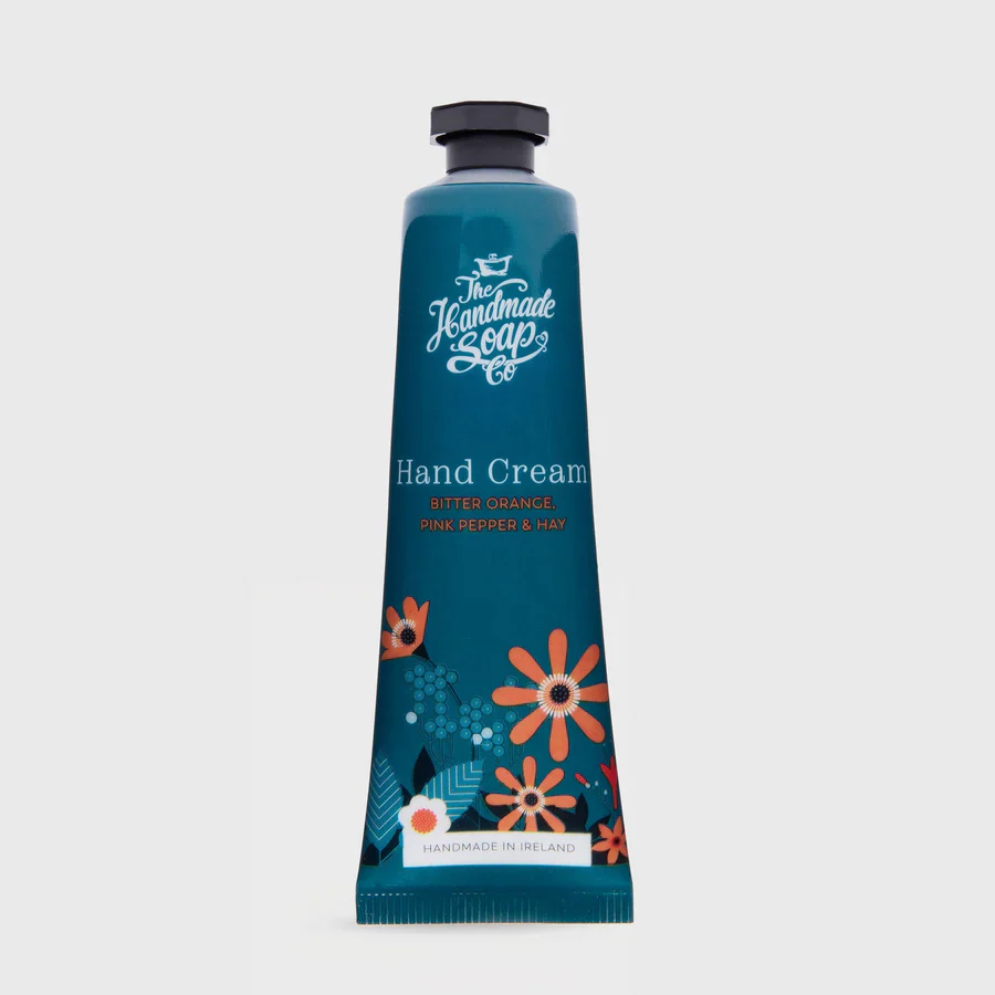 The HandMade Soap Co Hand Cream Tube Orange &Pink Pepper 30Ml