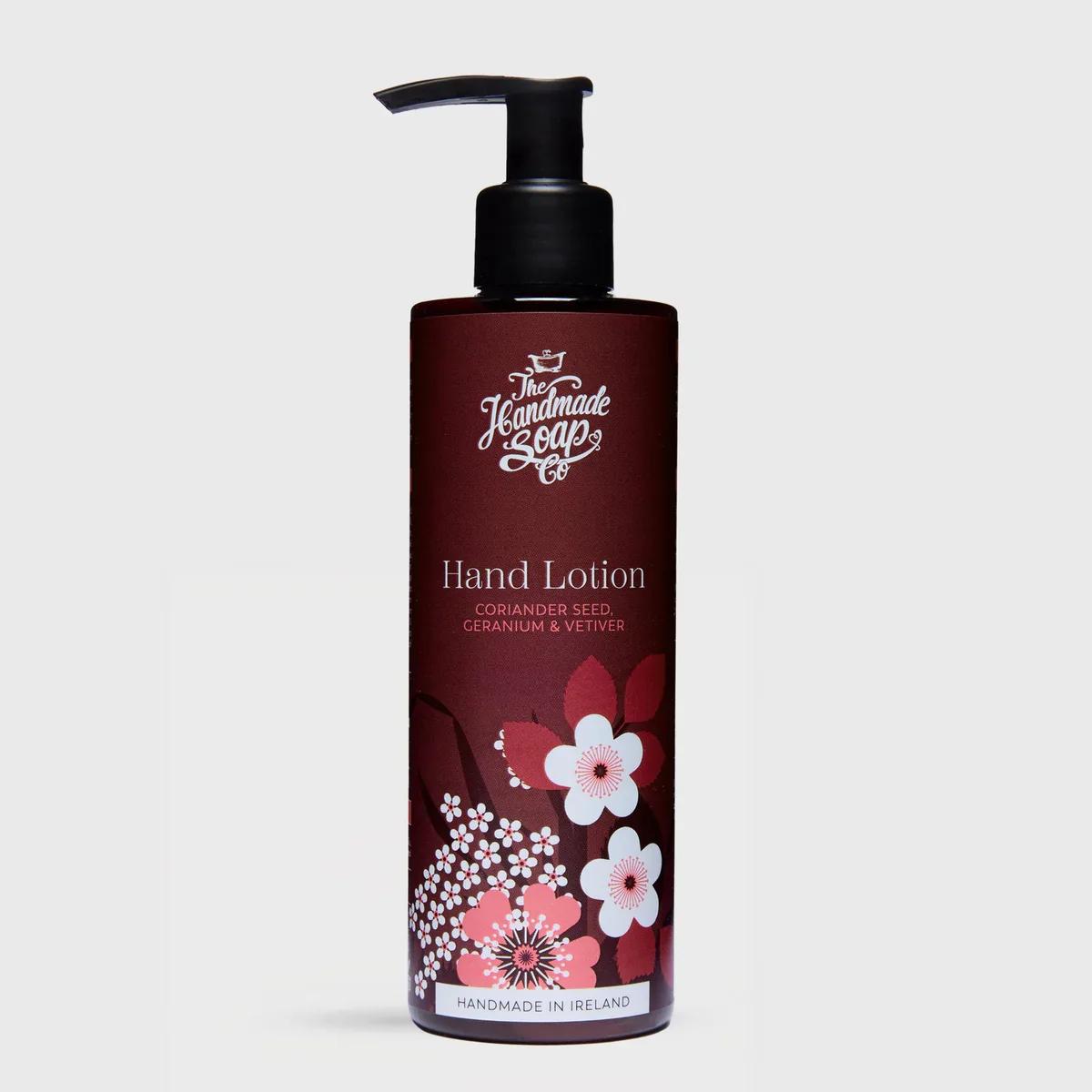 The Handmade Soap Co Hand Lotion Coriander Seed Geranium &Vetiver
