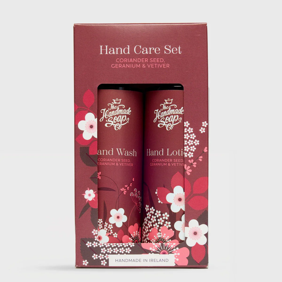 The Handmade Soap Co Hand Lotion Duo Coriander Seed Geranium