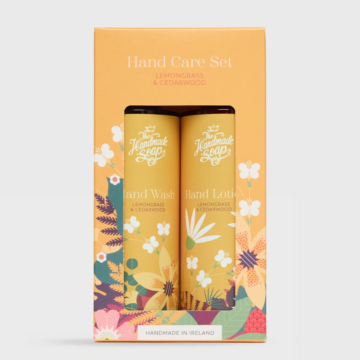 The Handmade Soap Co Hand Wash &Hand Lotion Duo Lemongrass & Cedarwood