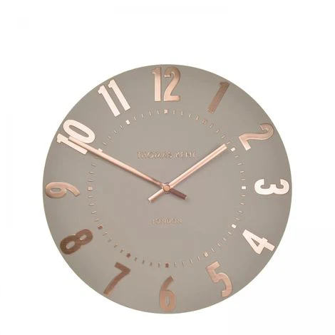 Thomas Kent 12" Mulberry Wall Clock Rose Gold - Image 3