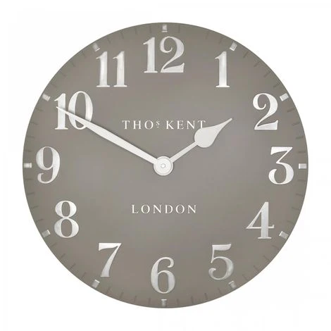 Thomas Kent 20" Arabic Wall Clock Cool Mink - Image 3