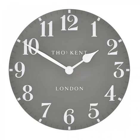 Thomas Kent 20" Arabic Wall Clock Dolphin - Image 3