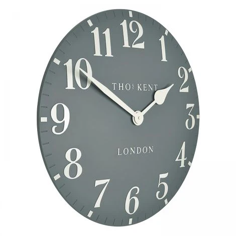 Thomas Kent 20" Arabic Wall Clock Flax Blue AMC20043