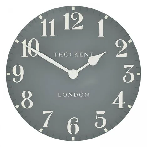 Thomas Kent 20" Arabic Wall Clock Flax Blue AMC20043 - Image 3