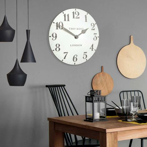 THOMAS KENT 20 ARABIC WALL CLOCK LIMESTONE - Image 2