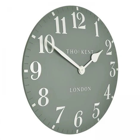 Thomas Kent 20" Arabic Wall Clock Seagrass