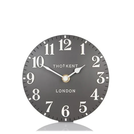 Thomas Kent 6" Arabic Mantel Clock Dolphin - Image 3