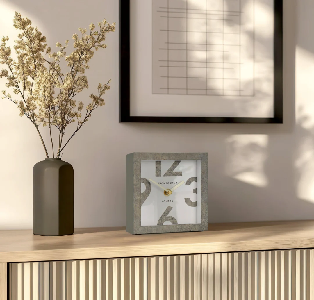 Thomas Kent Nordic Mantel Clock Green - Image 2