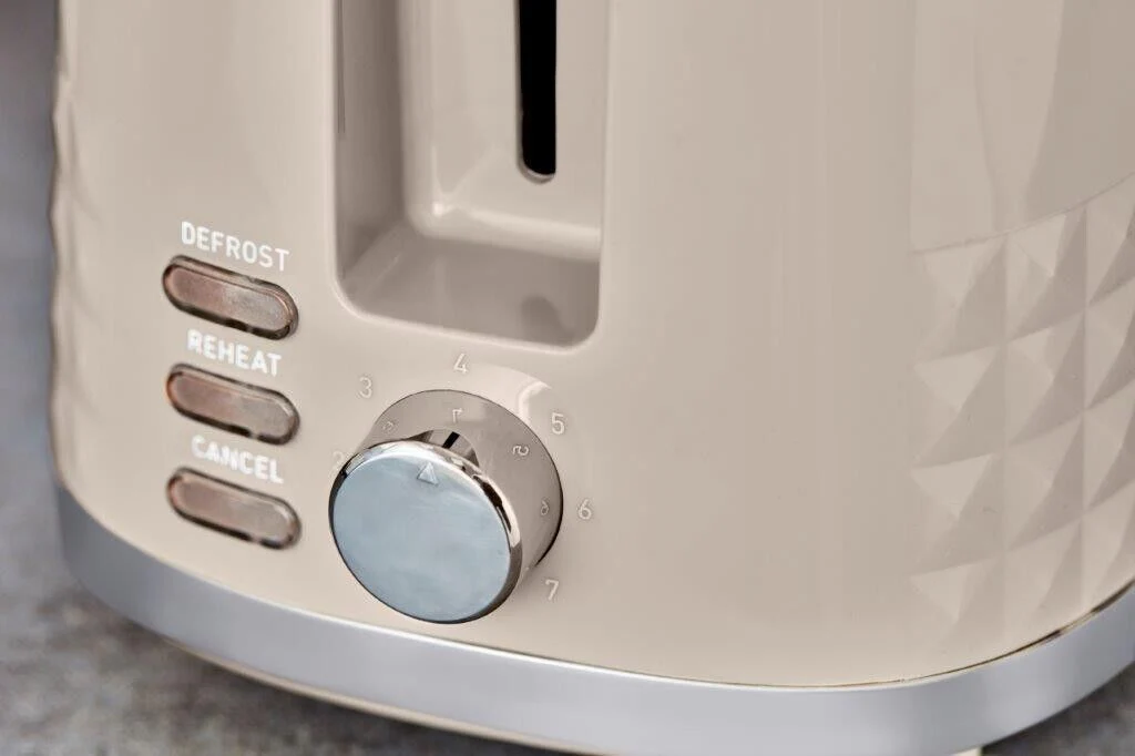 Tower Solitaire 2 Slice Toaster Latte - Image 3