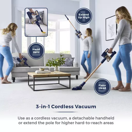 Tower VL45 Pro Pet Anti Tangle Cordless 3-in-1 Pole Vacuum - Image 3