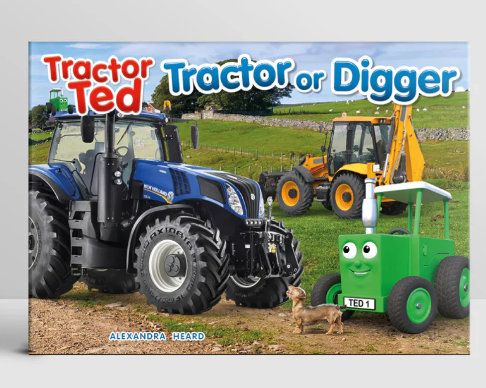 TRACTOR TED - TRACTOR OR DIGGER STORYBOOK