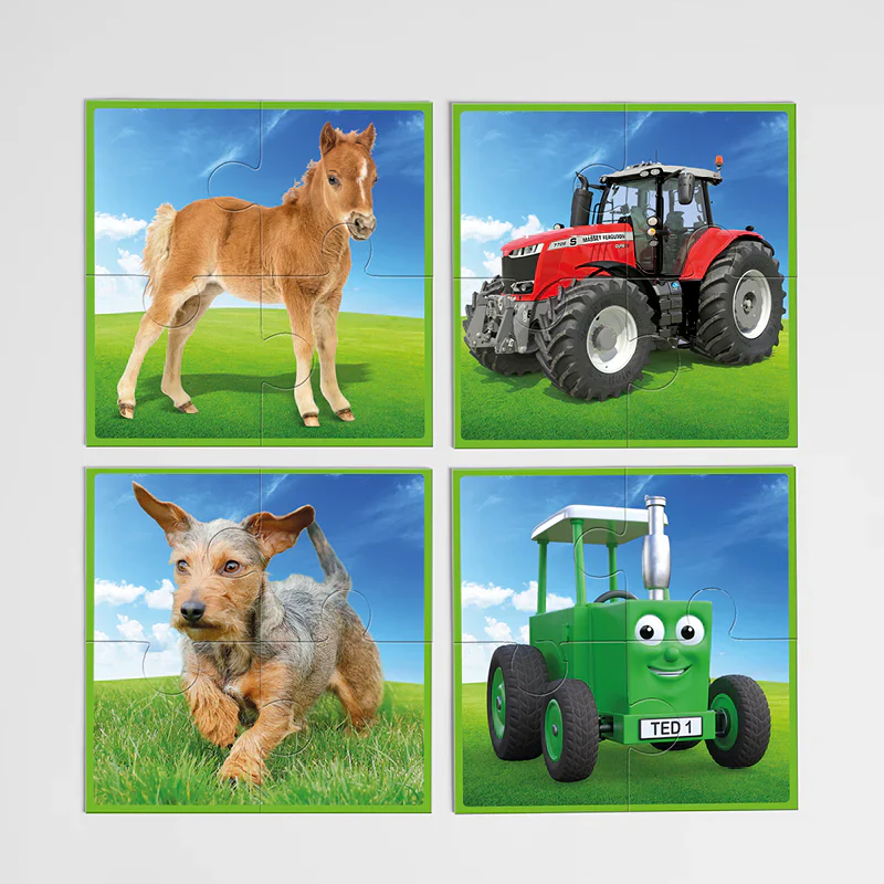 Tractor Ted 5 Farm Jigsaw Puzzles - Image 3