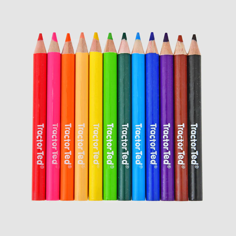 Tractor Ted Colouring Pencil Tube - Image 2