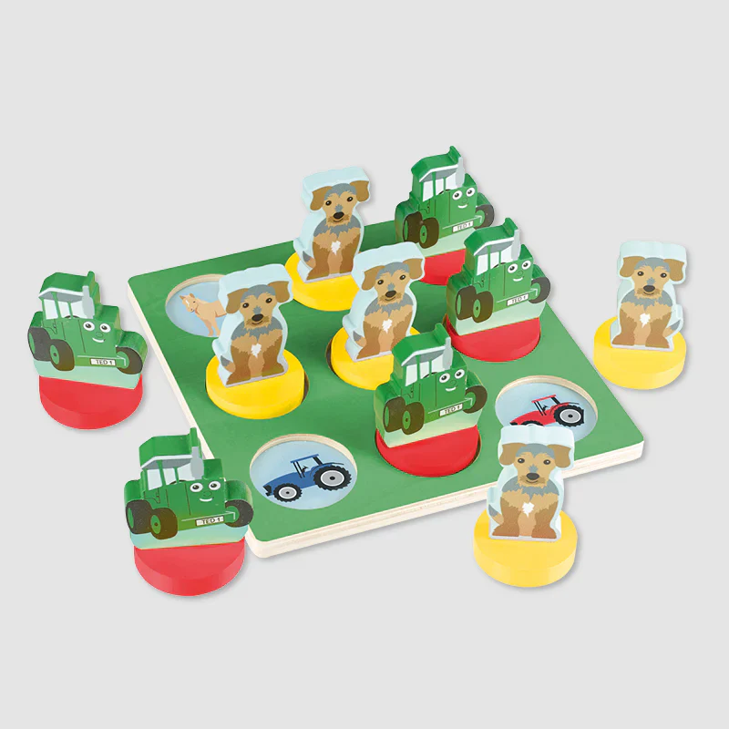 Tractor Ted Tic Tac Toe