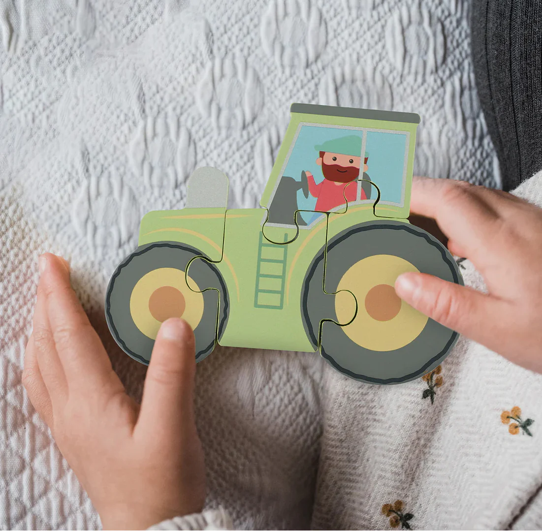 Tractor Wooden Puzzle - Image 3