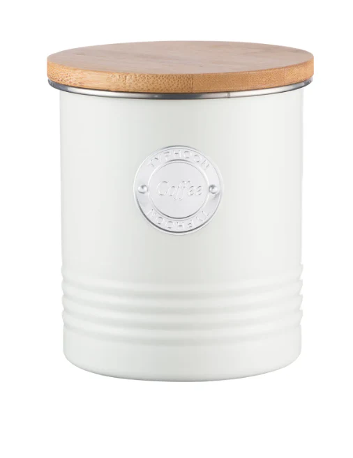 TYPHOON LIVING COFFEE CANISTER CREAM