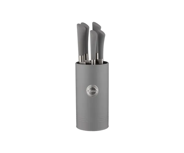 Typhoon living grey knife block