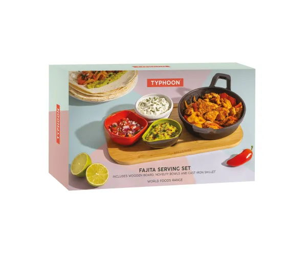 Typhoon World Foods Fajita Serving Set 18cm - Image 2