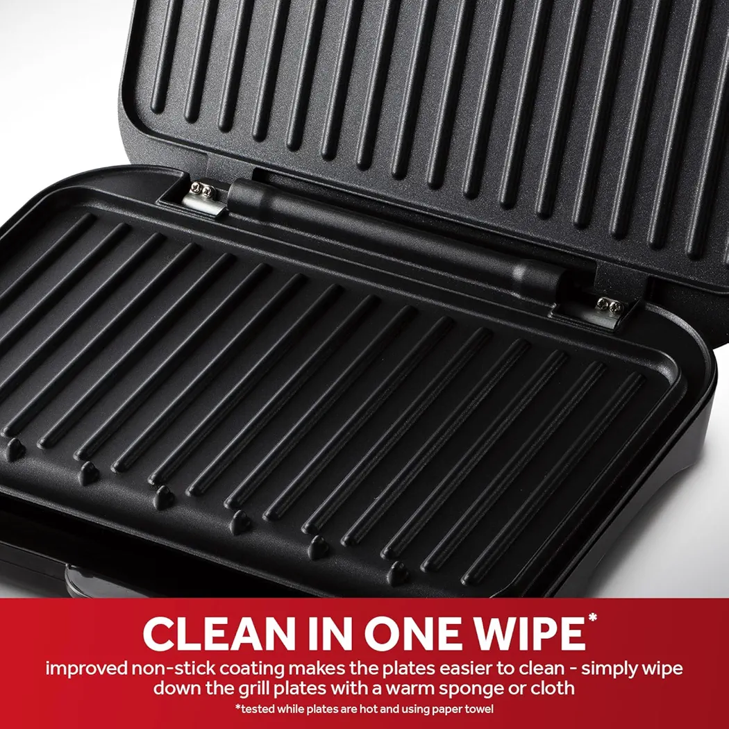 George Foreman Medium Grill - Black - Image 3