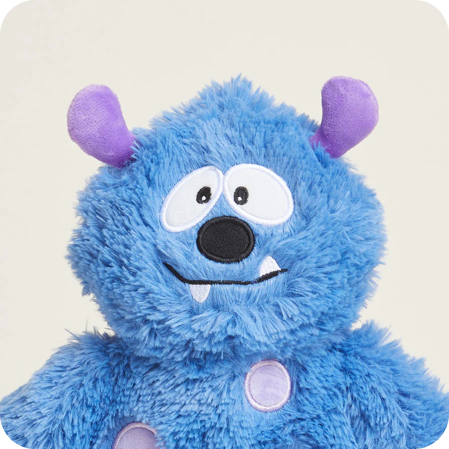 Warmies® Plush Blue Monster Microwavable - Image 2