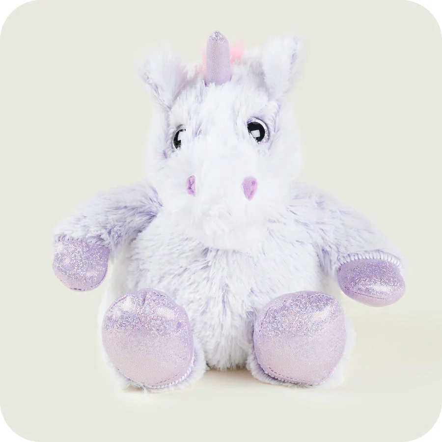 Warmies® Plush Marshmallow Unicorn Microwavable