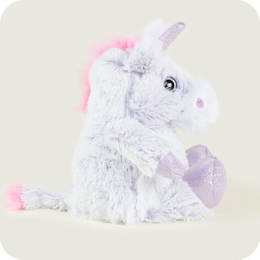 Warmies® Plush Marshmallow Unicorn Microwavable - Image 2